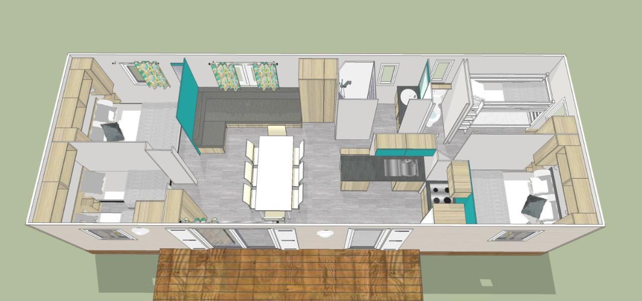 Mobil Home Xxl 4 Chambres - Camping Le Domaine D'Oleron Foulerot Ngoại thất bức ảnh